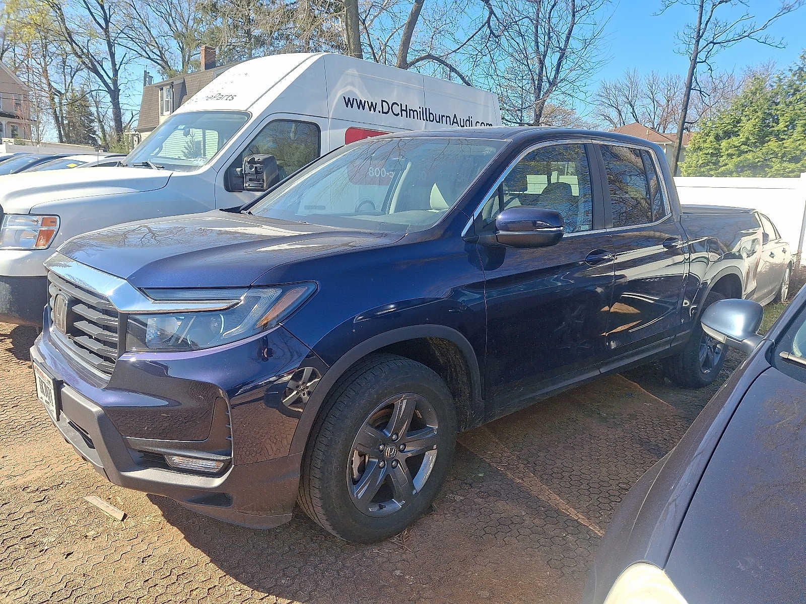 Black (Obsidian Blue Pearl) 2023 Honda Ridgeline RTL AWD Pickup Truck All-Wheel Drive 9-Speed Automatic