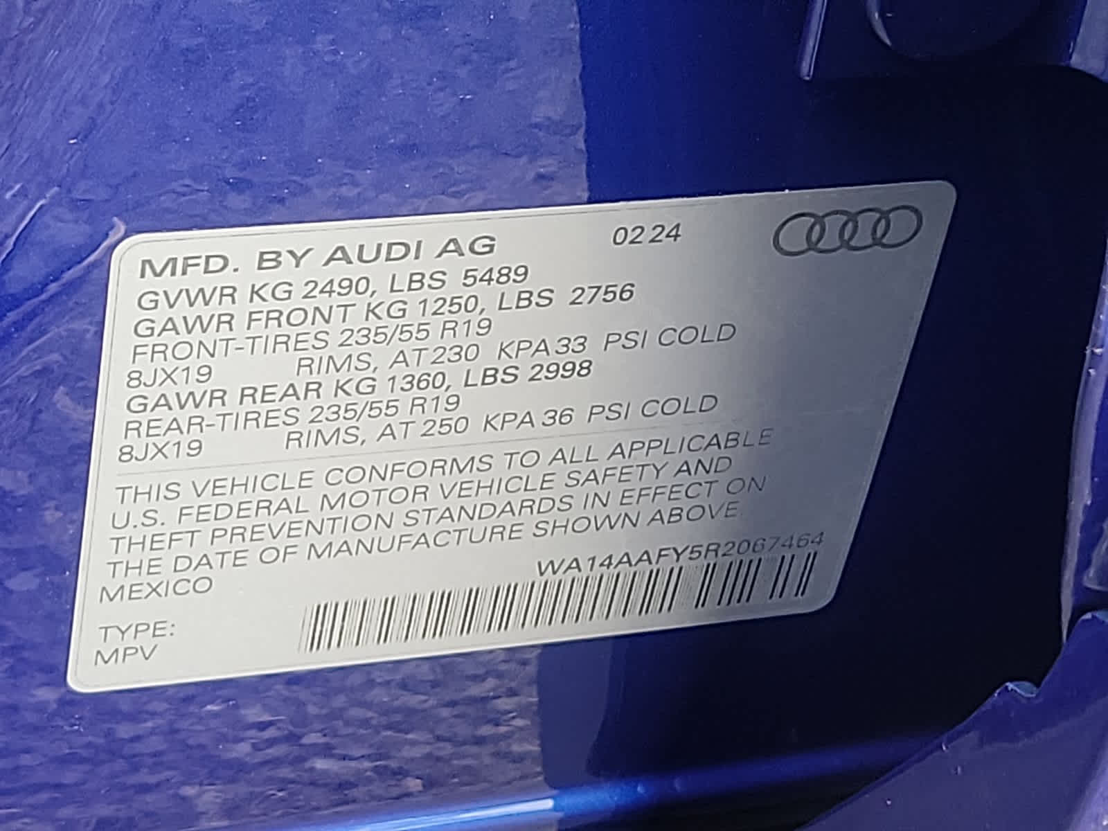 2024 Audi Q5 Sportback S line Premium 18