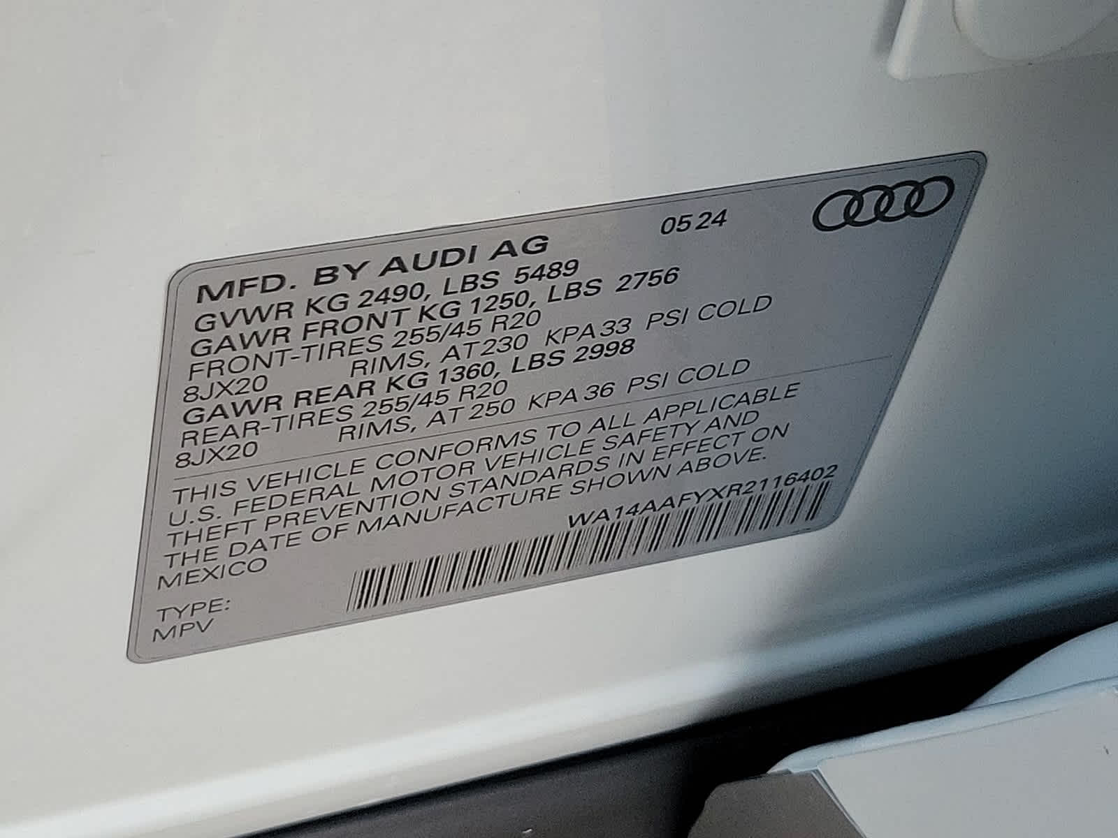 2024 Audi Q5 Sportback S line Premium 18