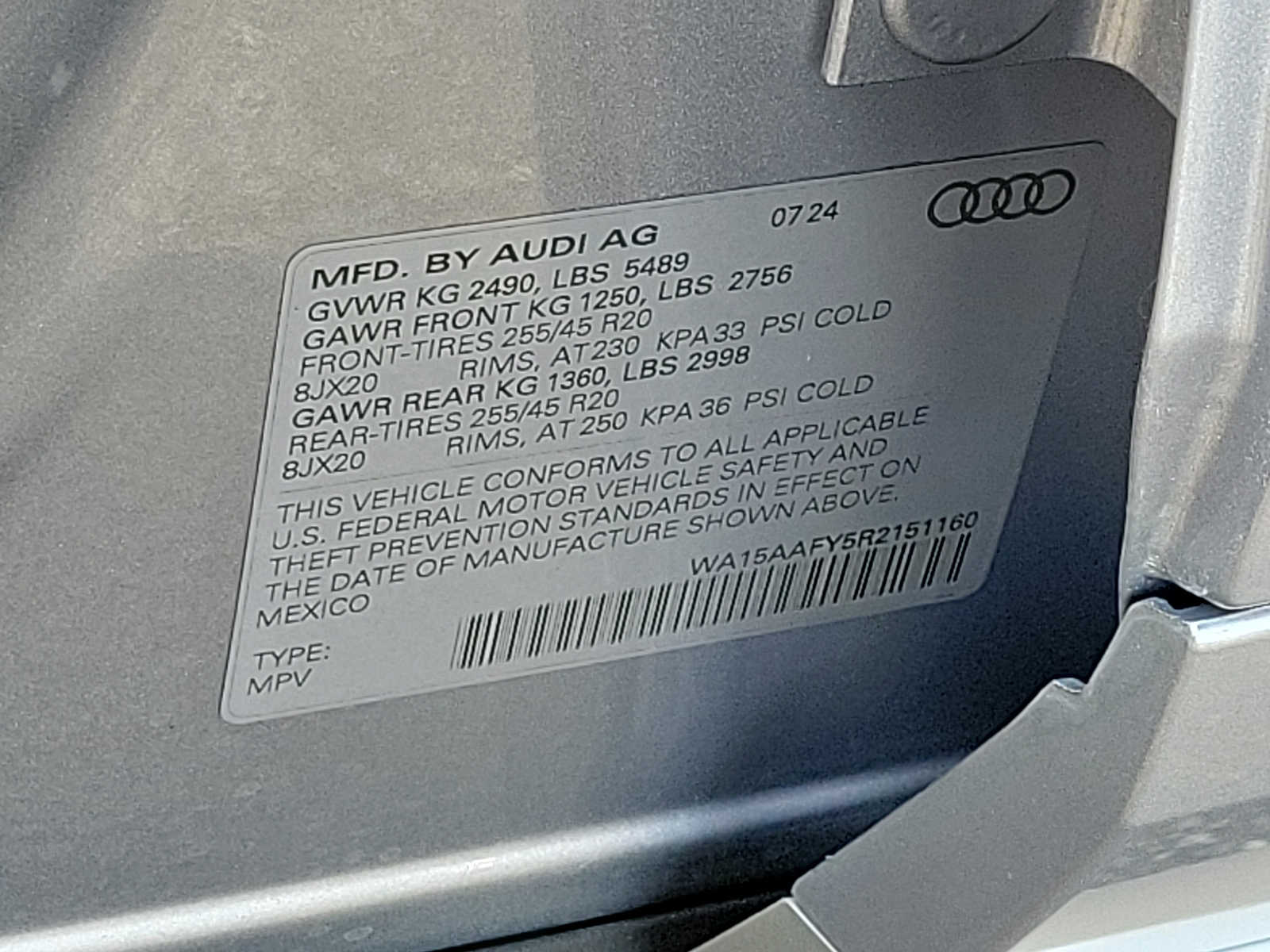 2024 Audi Q5 Sportback S line Premium Plus 11