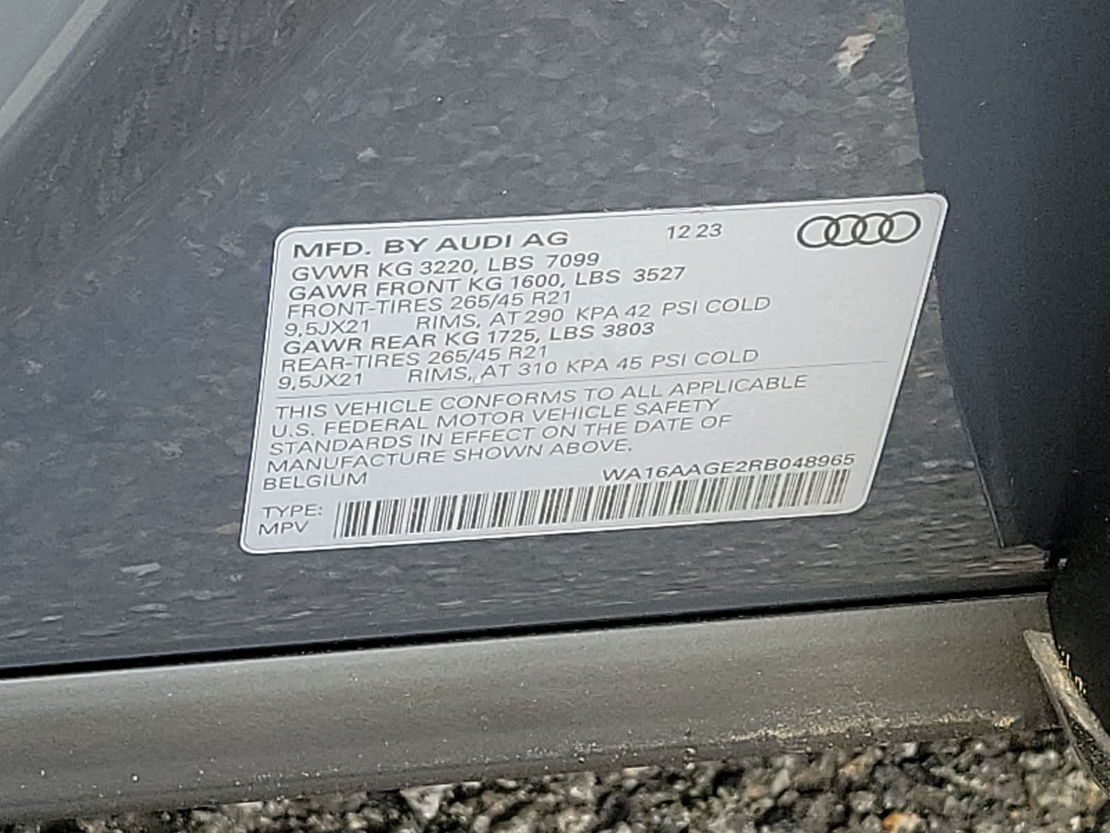2024 Audi Q8 e-tron Prestige 11