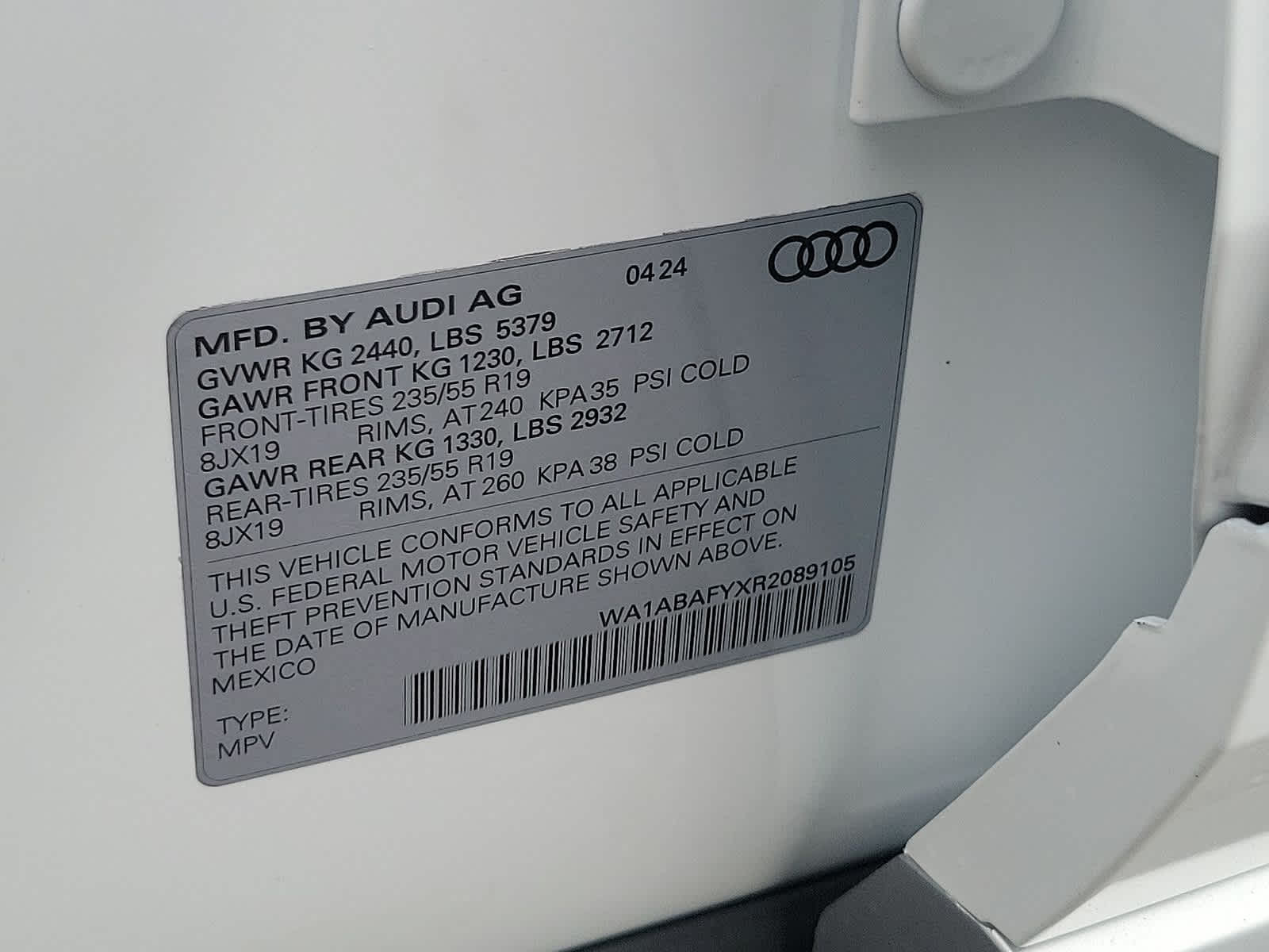 2024 Audi Q5 Premium 17