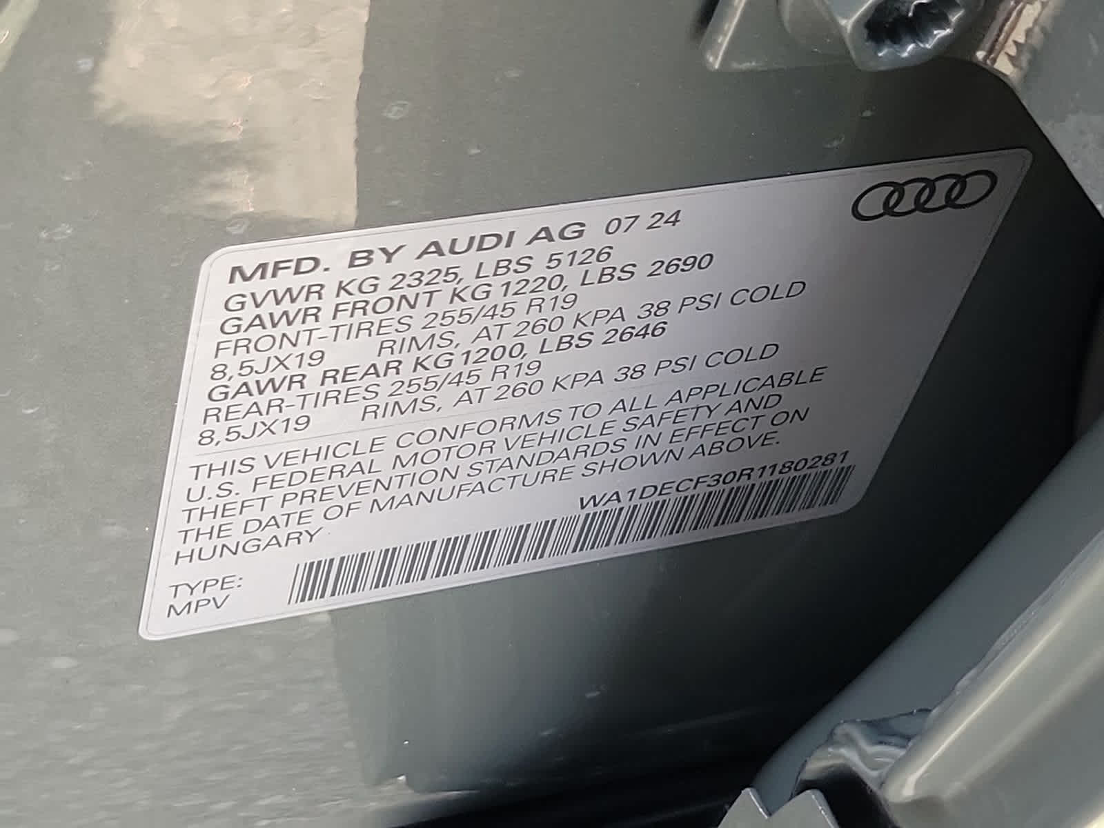 2024 Audi Q3 S line Premium 16