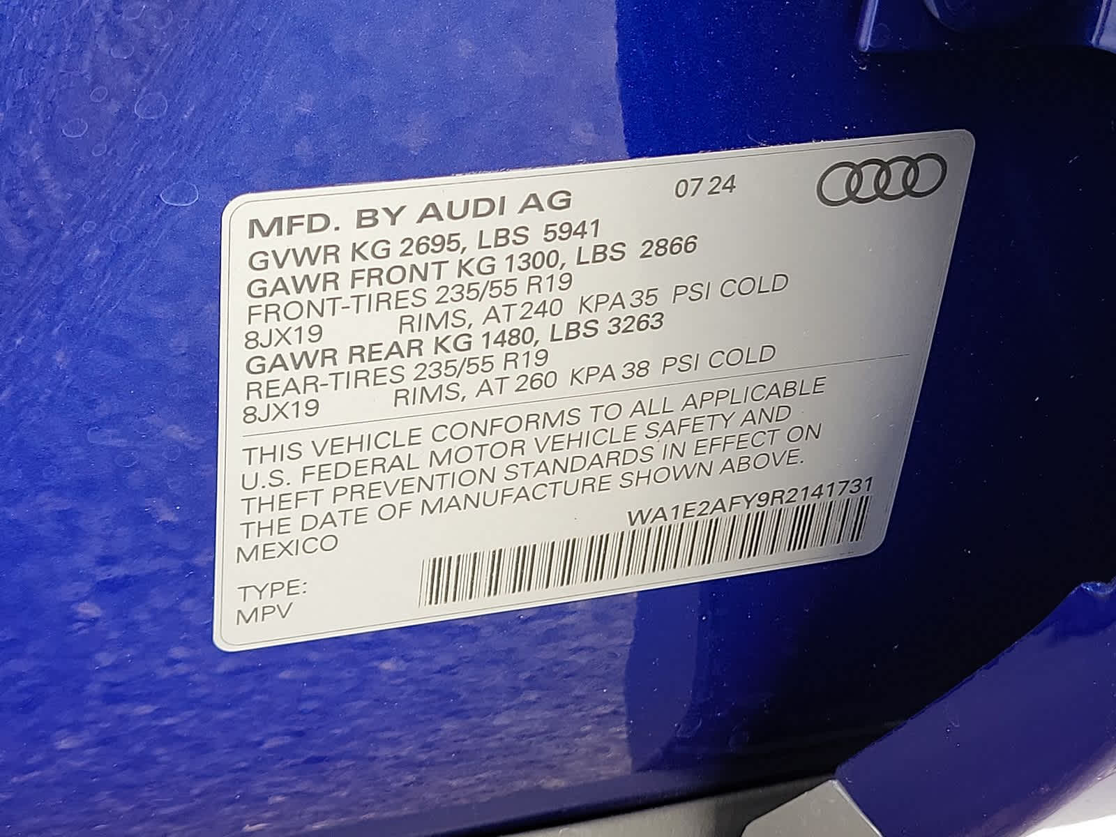 2024 Audi Q5 S line Premium Plus 17