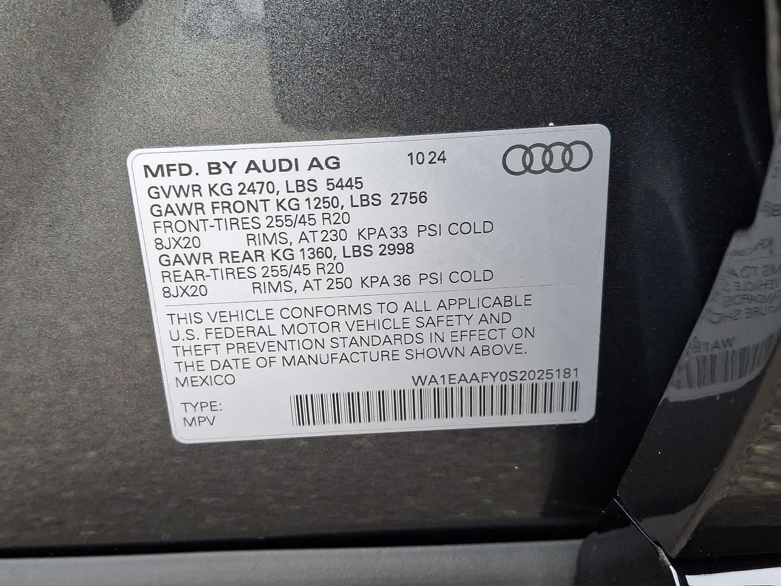 2025 Audi Q5 S line Premium Plus 17