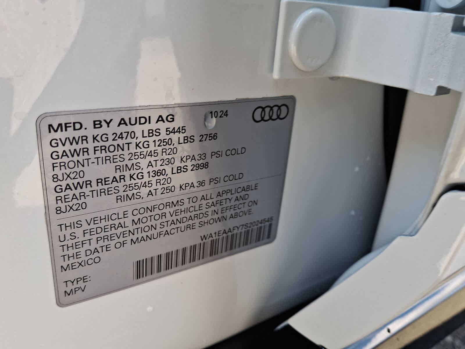 2025 Audi Q5 S line Premium Plus 17