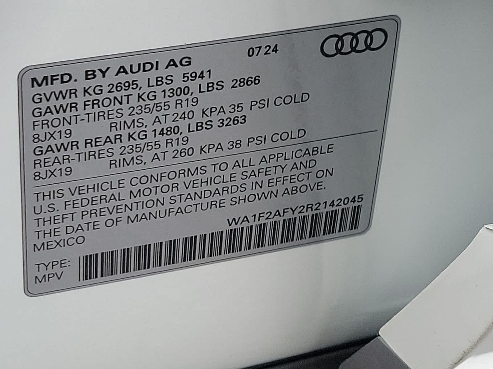 2024 Audi Q5 S line Prestige 16