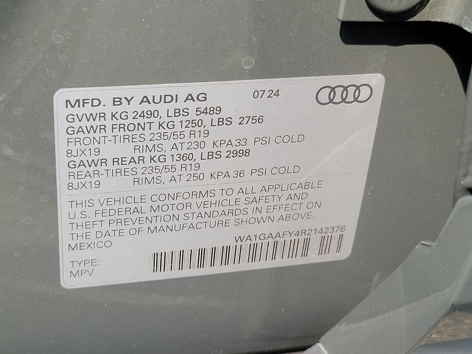 2024 Audi Q5 S line Premium 15