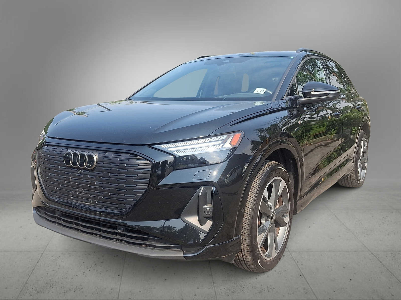 Black 2023 Audi Q4 e-tron SUV / Crossover All-Wheel Drive 1-Speed Automatic