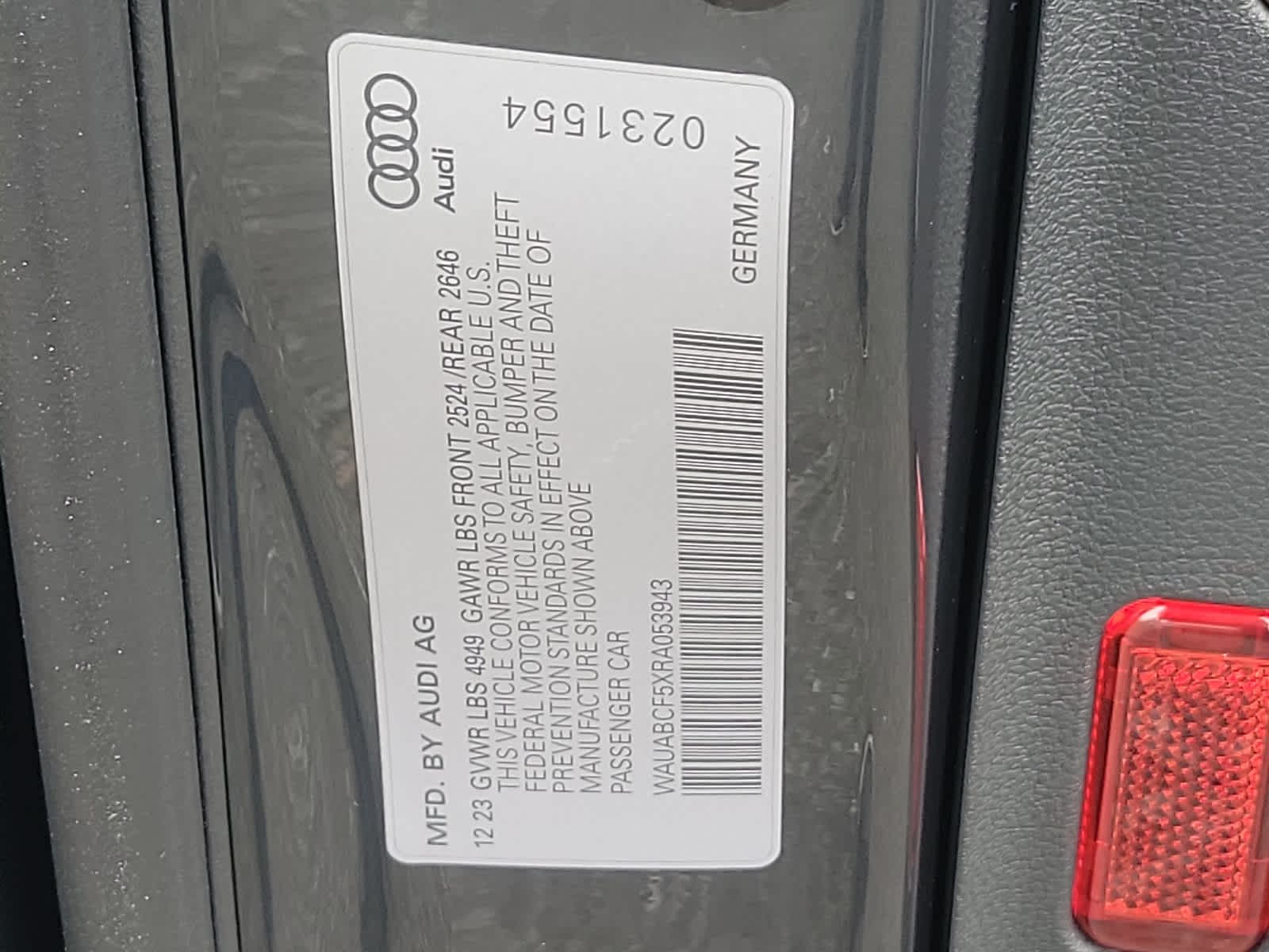 2024 Audi A5 Sportback Premium 18