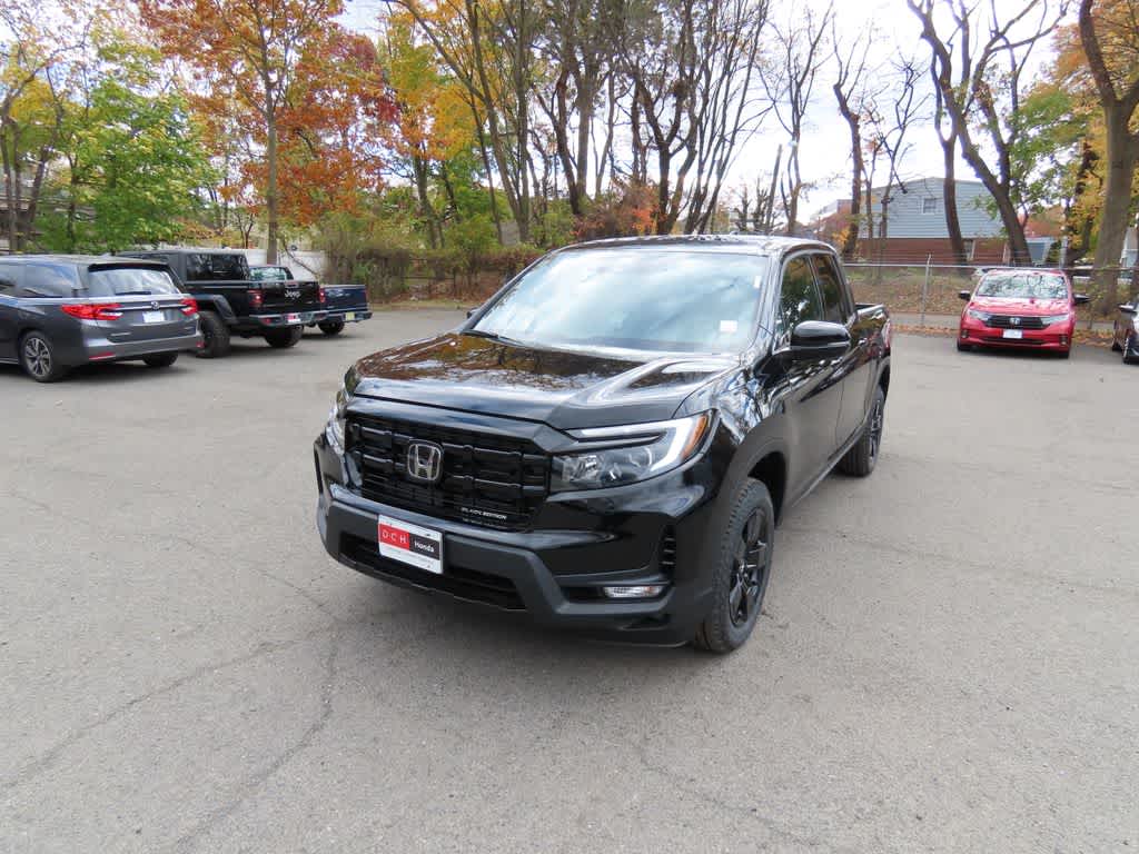 Crystal Black Pearl 2026 Honda Ridgeline Pickup Truck All-Wheel Drive 9-Speed Automatic