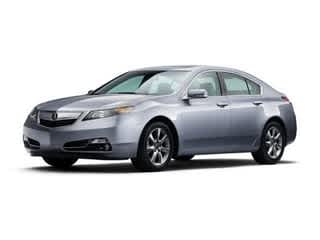 White 2014 Acura TL Sedan Front-Wheel Drive 6-Speed Automatic