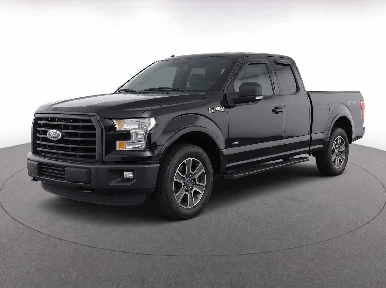 Shadow Black 2016 Ford F-150 Pickup Truck Four-Wheel Drive 6-Speed Automatic