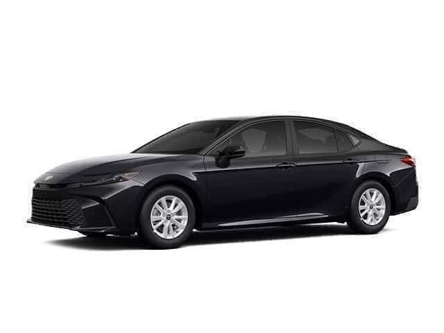 Midnight Black Metallic 2026 Toyota Camry LE FWD Sedan Front-Wheel Drive Continuously Variable Transmission