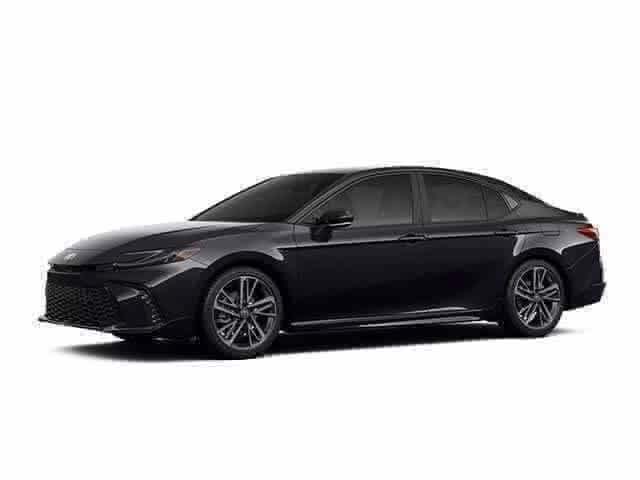Midnight Black Metallic 2026 Toyota Camry Sedan All-Wheel Drive Continuously Variable Transmission