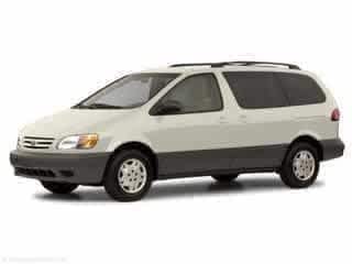 Lunar Mist Metallic 2003 Toyota Sienna Minivan Front-Wheel Drive 4-Speed Automatic