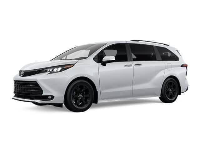 Ice Cap 2026 Toyota Sienna Minivan All-Wheel Drive Continuously Variable Transmission