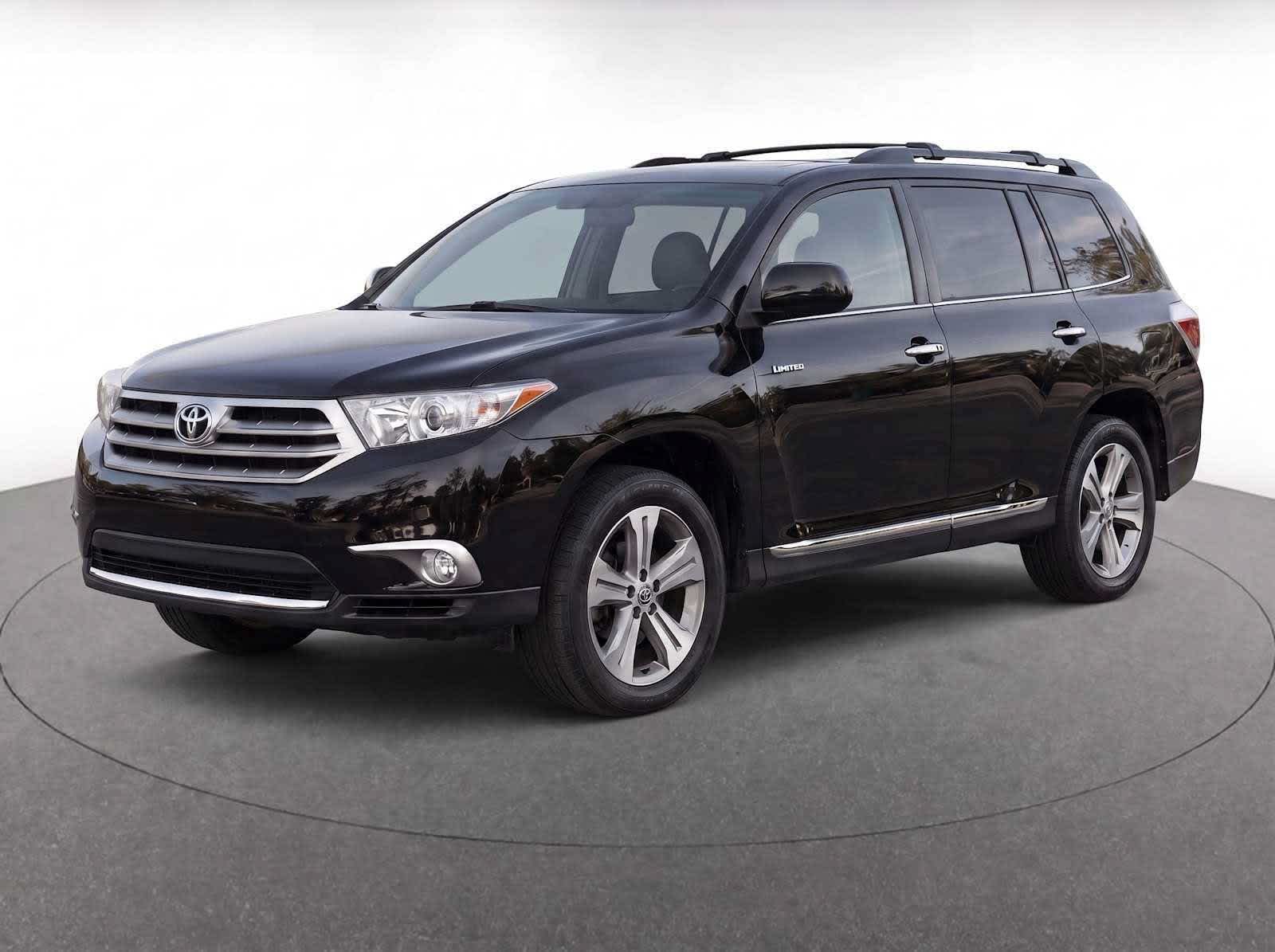 Black 2012 Toyota Highlander SUV / Crossover All-Wheel Drive 5-Speed Automatic