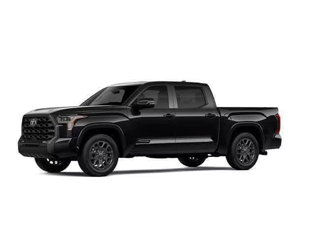 Midnight Black Metallic 2026 Toyota Tundra Platinum CrewMax Cab 4WD Pickup Truck Four-Wheel Drive Automatic