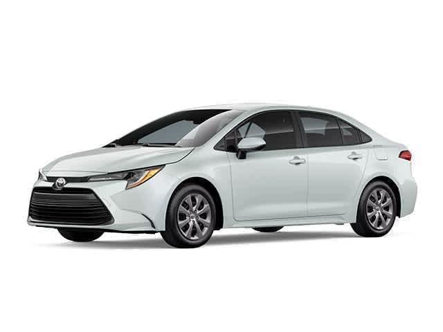 White (Wind Chill Pearl) 2026 Toyota Corolla Hybrid Sedan Front-Wheel Drive Continuously Variable Transmission