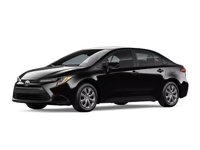 Midnight Black Metallic 2026 Toyota Corolla Hybrid Sedan All-Wheel Drive Continuously Variable Transmission