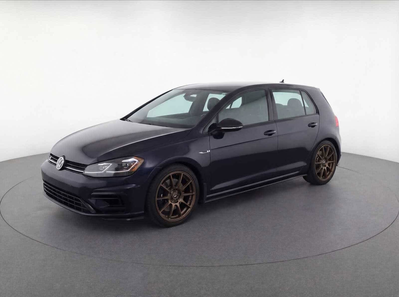 Deep Black Pearl 2019 Volkswagen Golf R AWD Hatchback All-Wheel Drive 6-Speed Manual