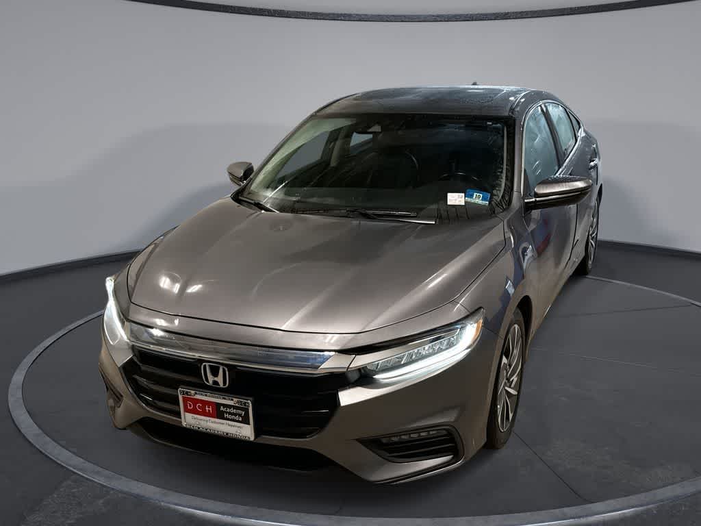 Gray (Modern Steel Metallic) 2020 Honda Insight Touring Sedan FWD Sedan Front-Wheel Drive Continuously Variable Transmission