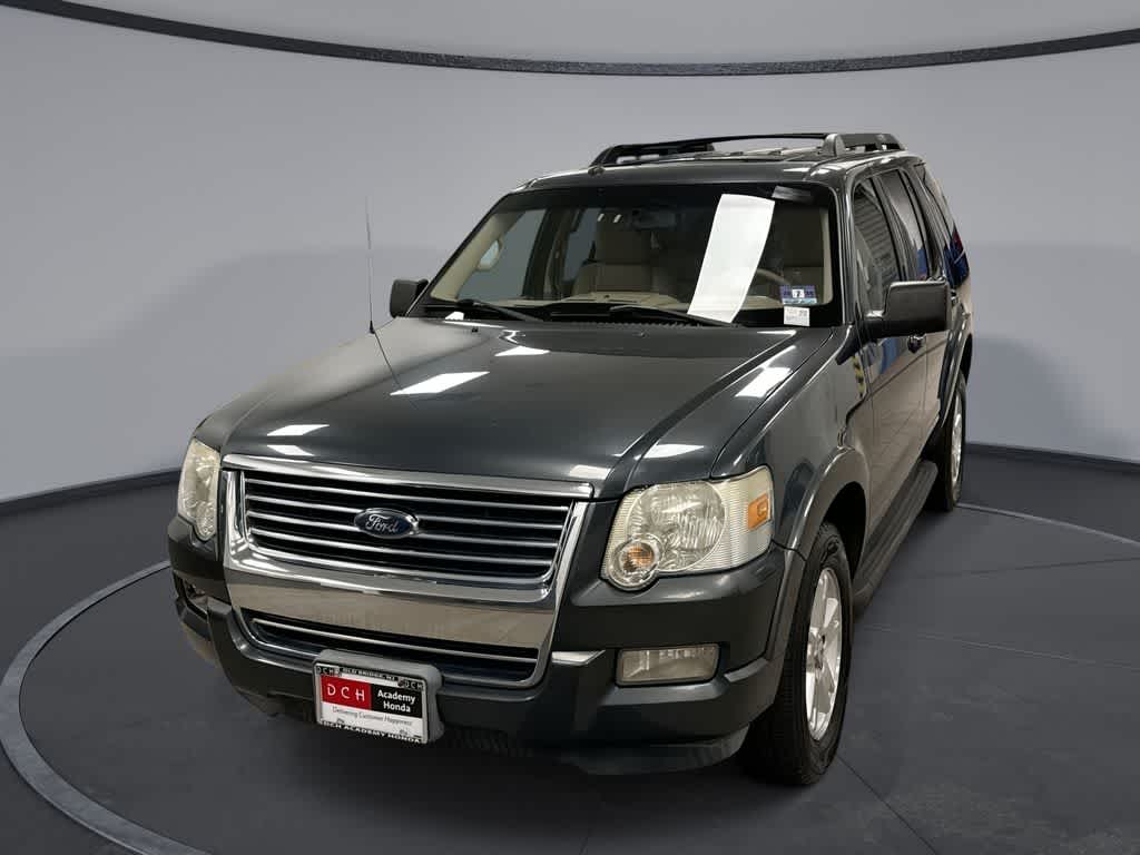 Red 2010 Ford Explorer XLT 4WD SUV / Crossover Four-Wheel Drive Automatic
