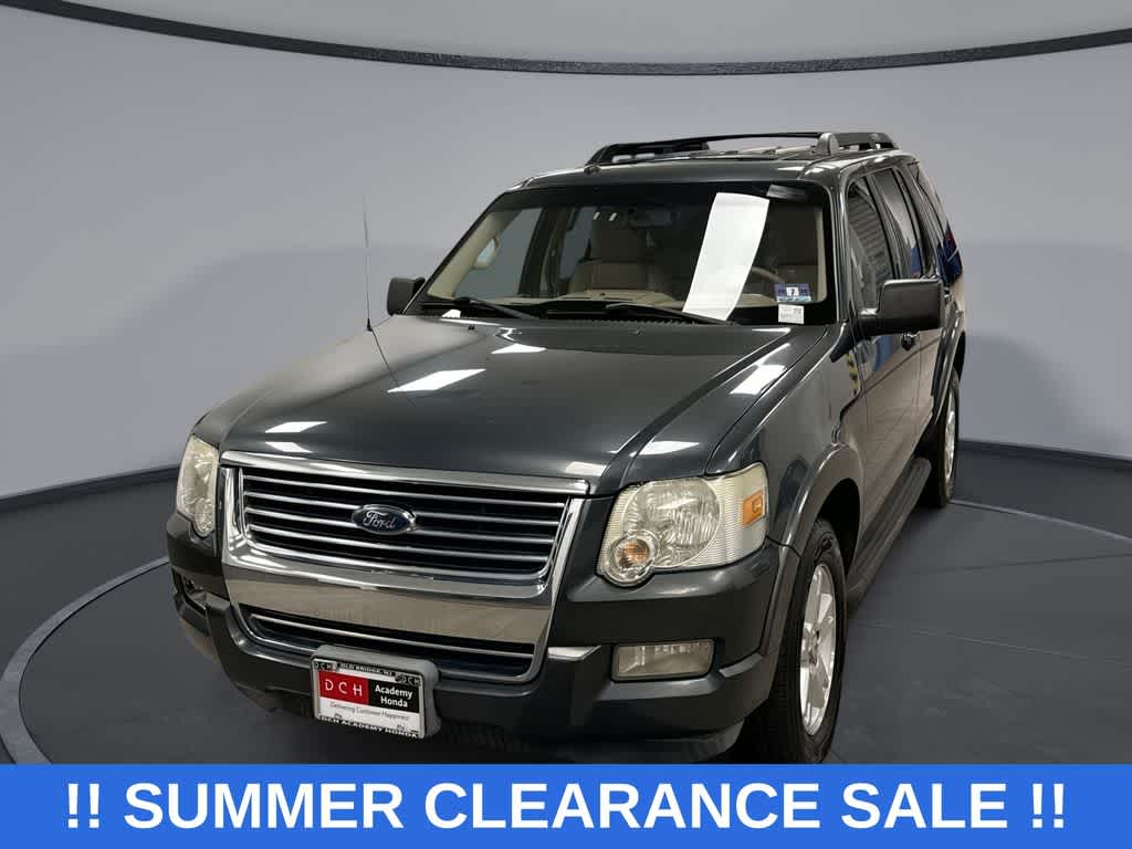 Gray 2010 Ford Explorer SUV / Crossover Four-Wheel Drive Automatic