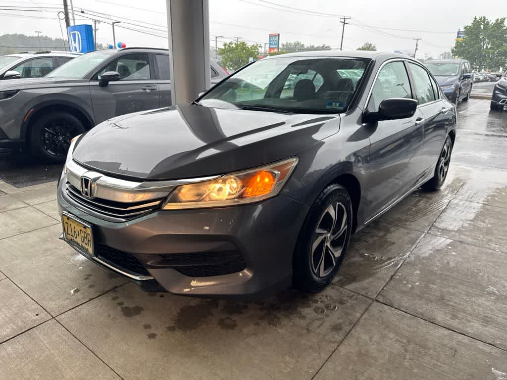 Gray 2016 Honda Accord Sedan Front-Wheel Drive Continuously Variable Transmission