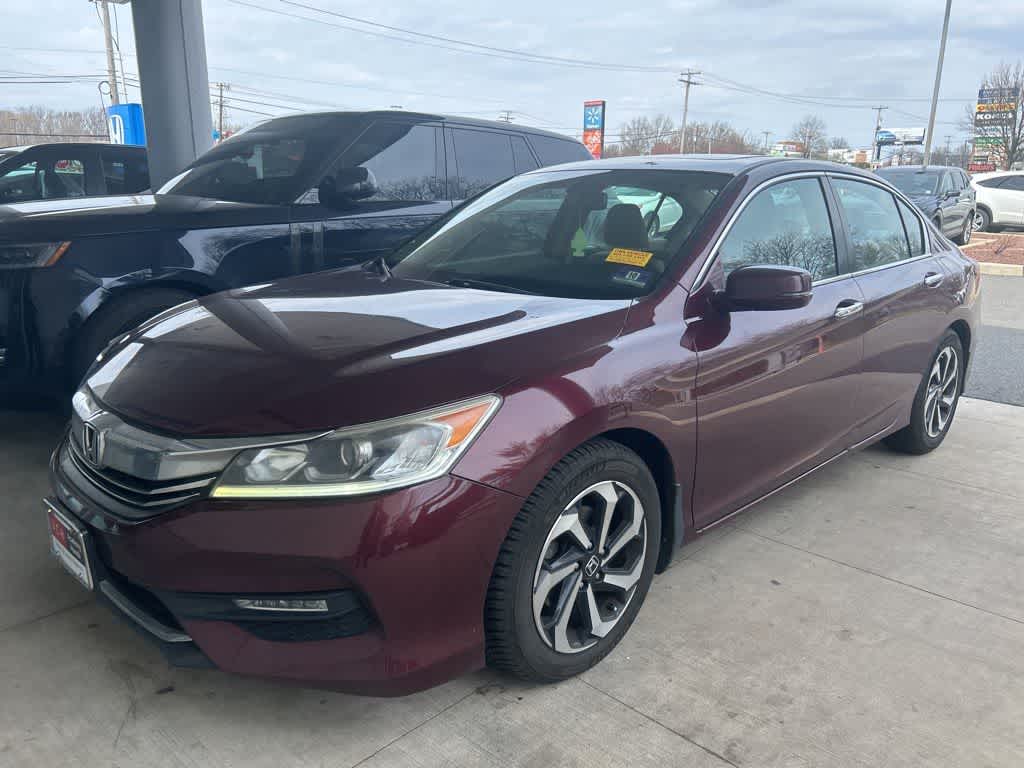 Gray 2017 Honda Accord EX-L FWD Sedan Front-Wheel Drive Continuously Variable Transmission