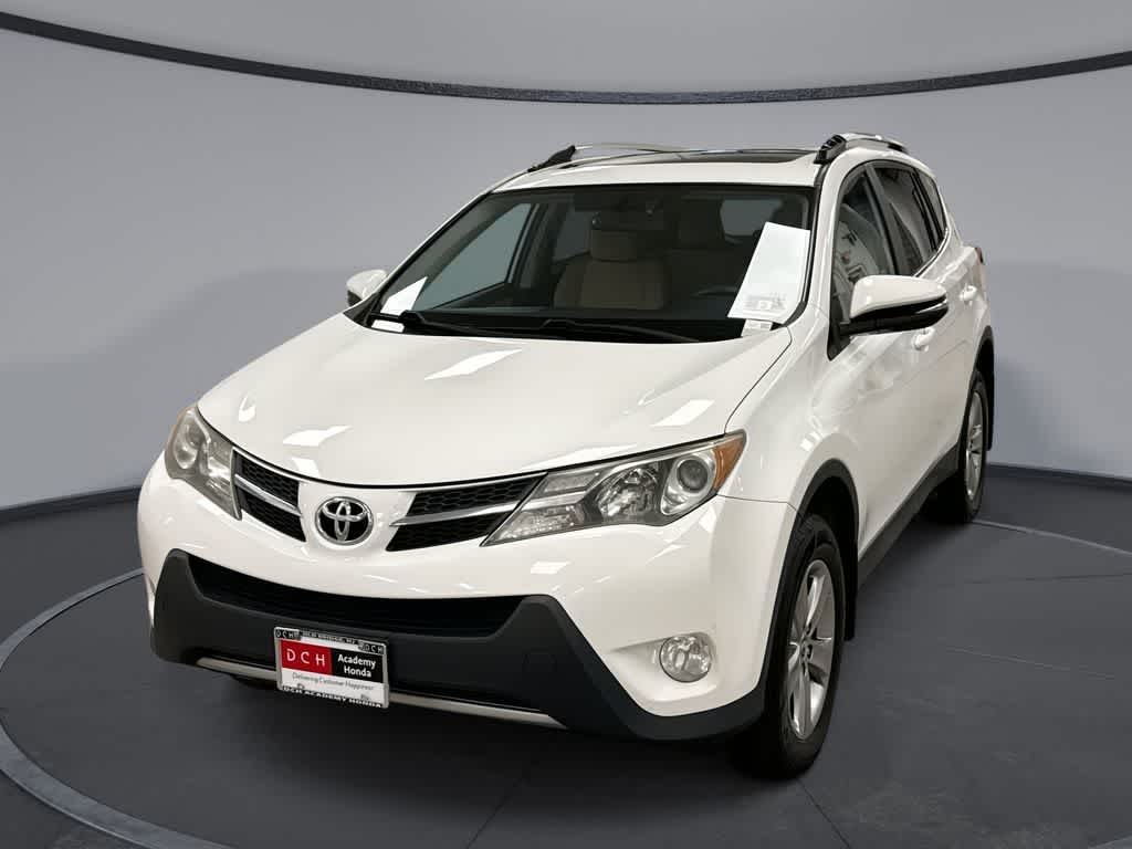 Super White 2015 Toyota RAV4 XLE AWD SUV / Crossover All-Wheel Drive 6-Speed Automatic