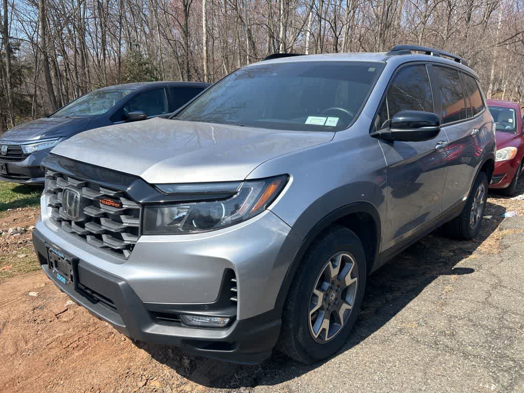 Lunar Silver Metallic 2023 Honda Passport TrailSport AWD SUV / Crossover All-Wheel Drive 9-Speed Automatic