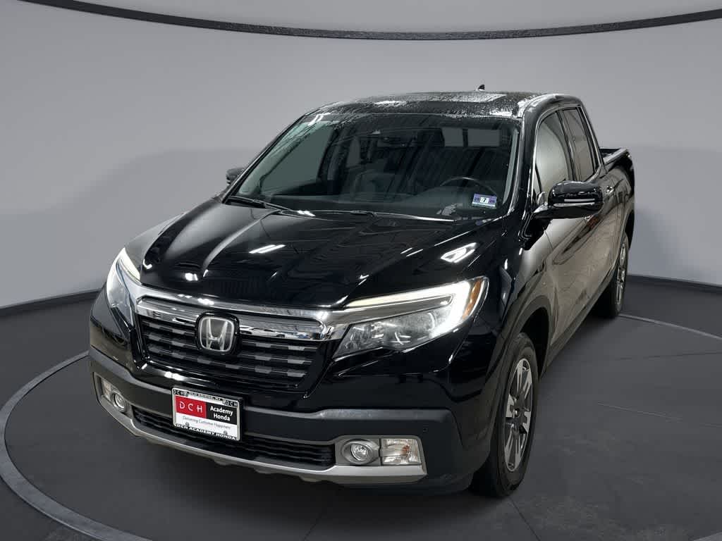 Black 2017 Honda Ridgeline RTL-E AWD Pickup Truck All-Wheel Drive 6-Speed Automatic