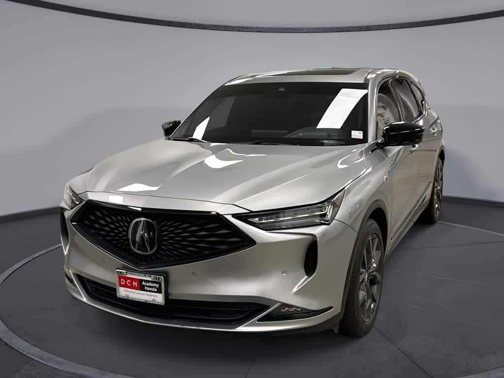 Lunar Silver Metallic 2023 Acura MDX SUV / Crossover All-Wheel Drive Automatic
