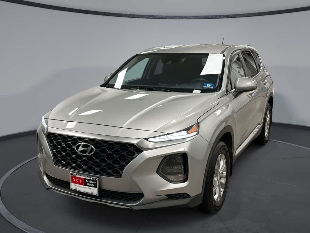 Shimmering Silver Pearl 2020 Hyundai Santa Fe SUV / Crossover All-Wheel Drive 8-Speed Automatic