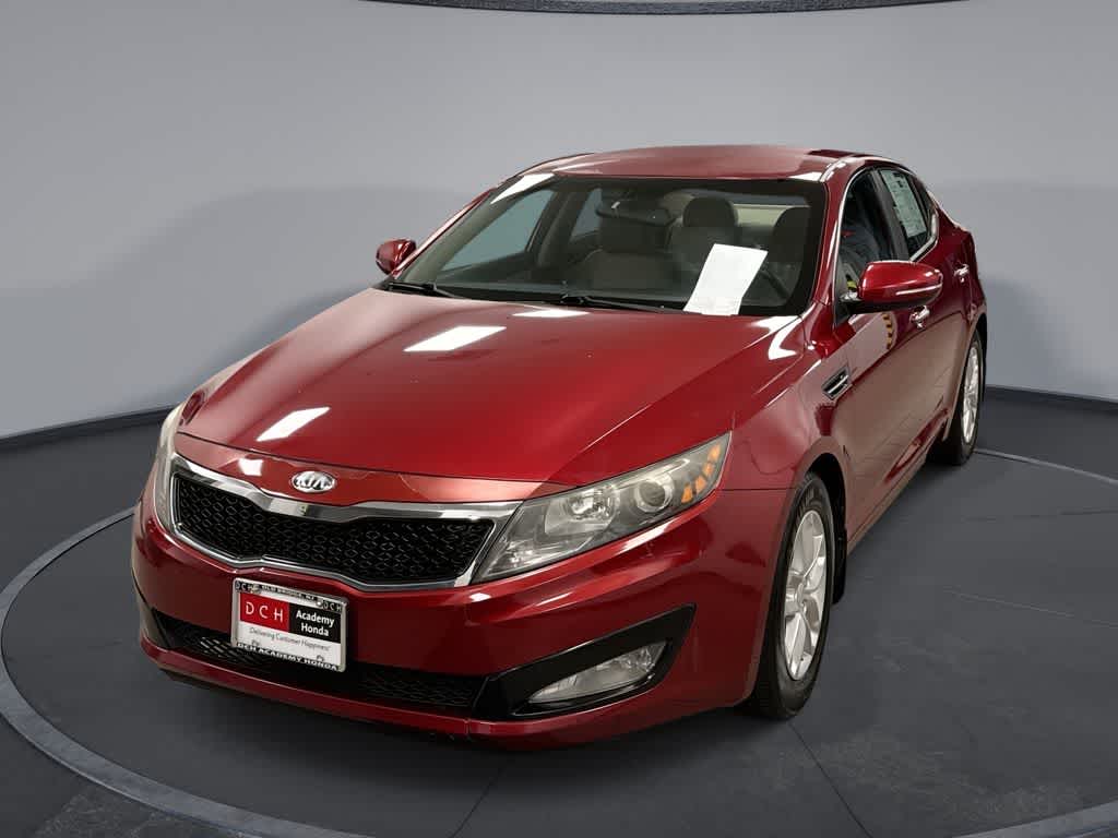 Remington Red Metallic 2013 Kia Optima Sedan Front-Wheel Drive 6-Speed Automatic