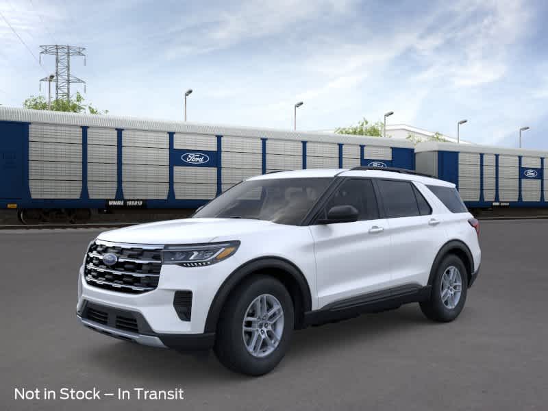 White 2026 Ford Explorer Active AWD SUV / Crossover All-Wheel Drive Automatic