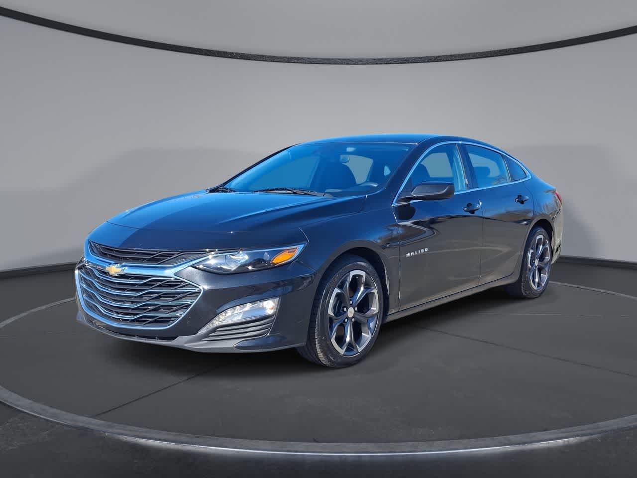 Mosaic Black Metallic 2023 Chevrolet Malibu LT with 1LT FWD Sedan Front-Wheel Drive Continuously Variable Transmission