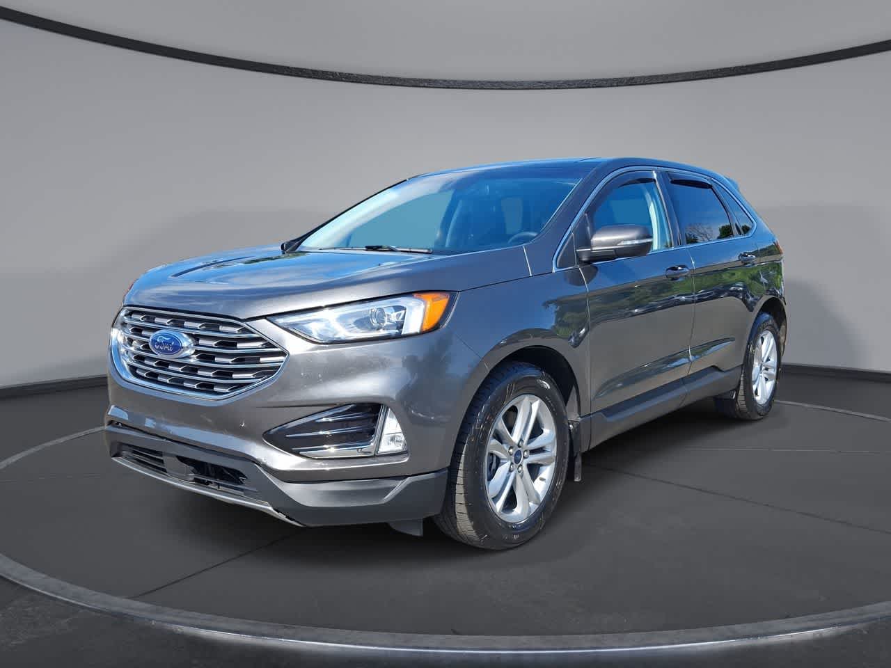 Gray (Magnetic Metallic) 2020 Ford Edge SEL AWD SUV / Crossover All-Wheel Drive 8-Speed Automatic