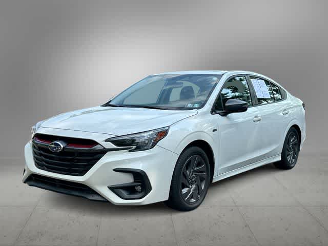Crystal White Pearl 2024 Subaru Legacy Sport AWD Sedan All-Wheel Drive Continuously Variable Transmission