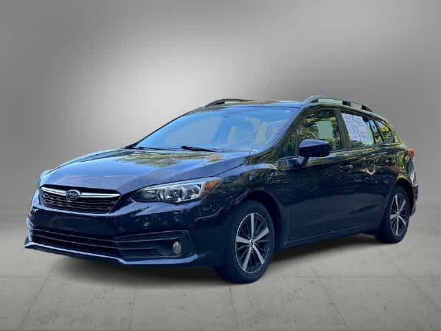 Dark Blue Pearl 2021 Subaru Impreza Wagon All-Wheel Drive Continuously Variable Transmission