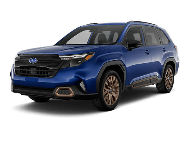 Sapphire Blue Pearl 2026 Subaru Forester Sport Crossover AWD SUV / Crossover All-Wheel Drive Continuously Variable Transmission