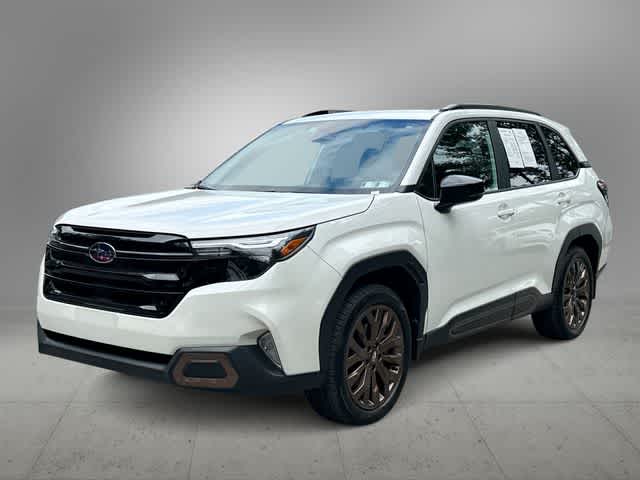 Crystal White Pearl 2026 Subaru Forester SUV / Crossover All-Wheel Drive Continuously Variable Transmission