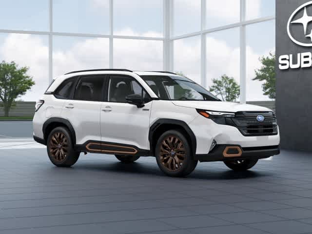 White 2026 Subaru Forester Hybrid SUV / Crossover All-Wheel Drive Continuously Variable Transmission