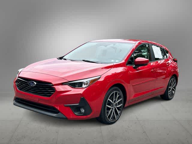 Pure Red 2026 Subaru Impreza Wagon All-Wheel Drive Continuously Variable Transmission