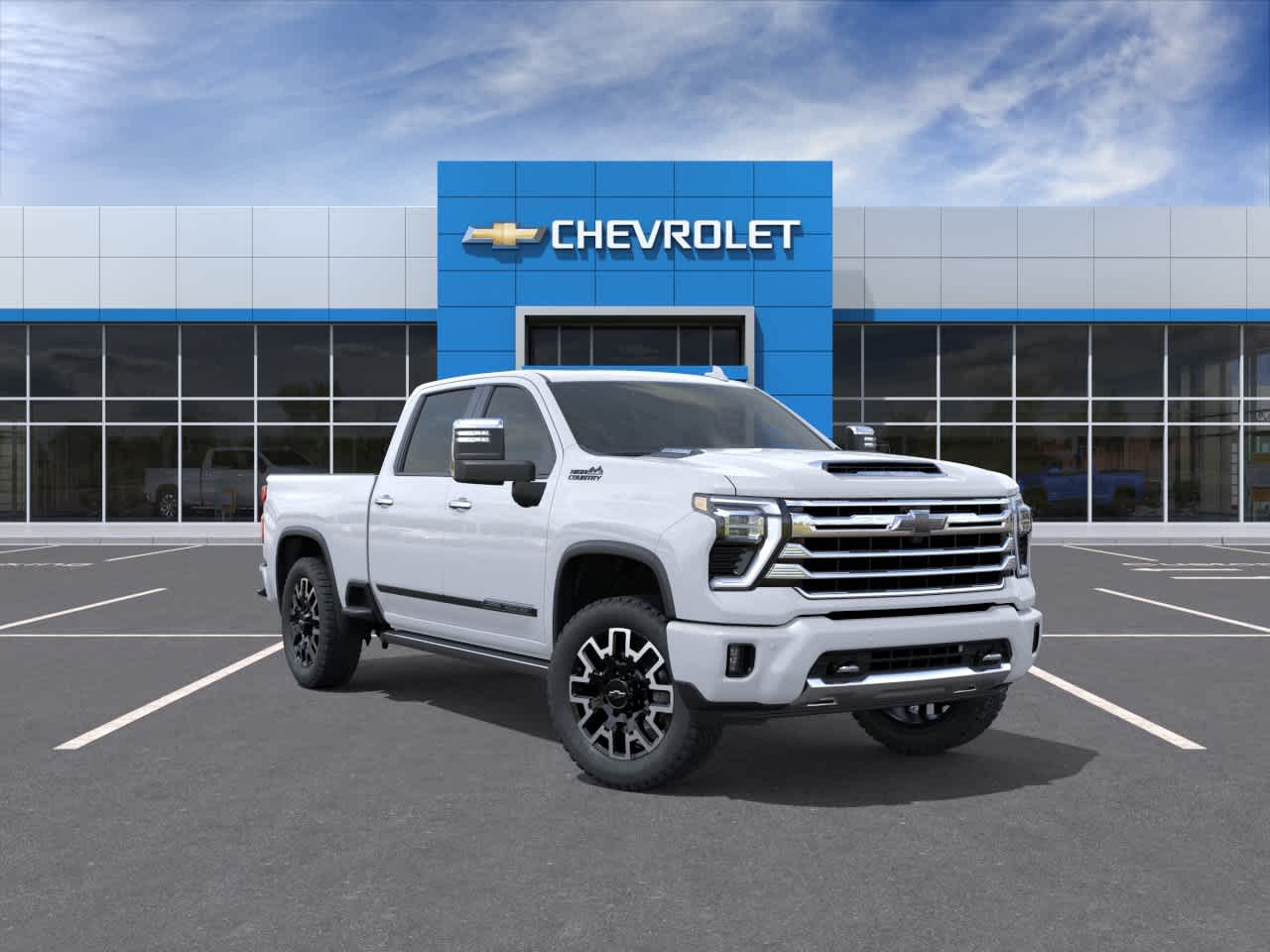 Polar White Tricoat 2026 Chevrolet Silverado 2500HD Pickup Truck Four-Wheel Drive Automatic