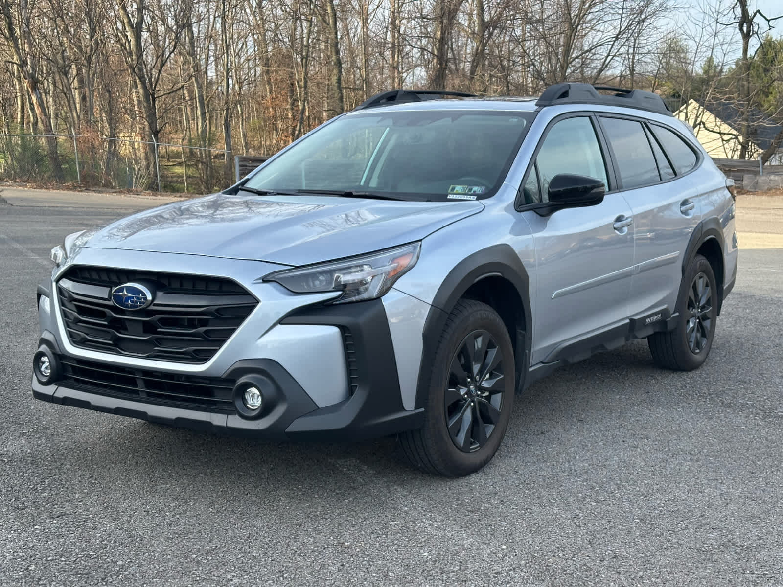 Ice Silver Metallic 2025 Subaru Outback Onyx Edition AWD SUV / Crossover All-Wheel Drive Continuously Variable Transmission