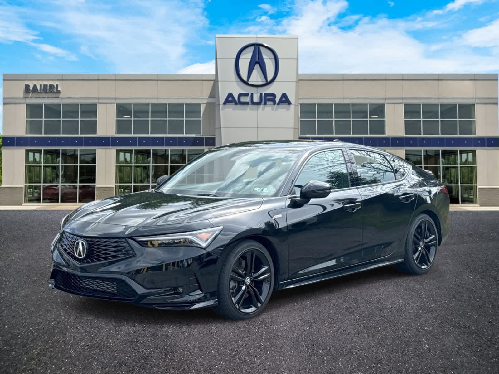 Majestic Black Pearl 2026 Acura Integra FWD with Technology and A-SPEC Package Sedan Front-Wheel Drive Continuously Variable Transmission