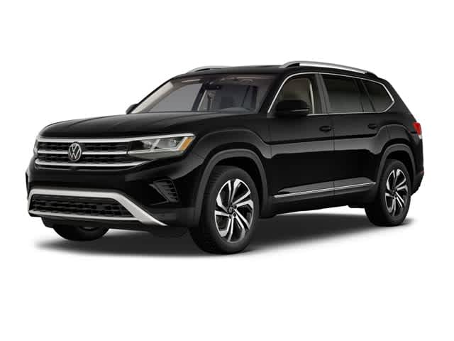 Deep Black Pearl 2021 Volkswagen Atlas SUV / Crossover All-Wheel Drive 8-Speed Automatic